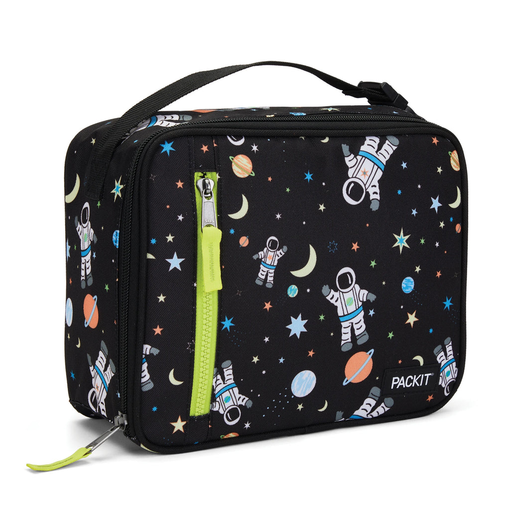 PackIt Freezable Lunch Bag Cooler Box- Keep Food/ Drinks Cold Spaceman 72042