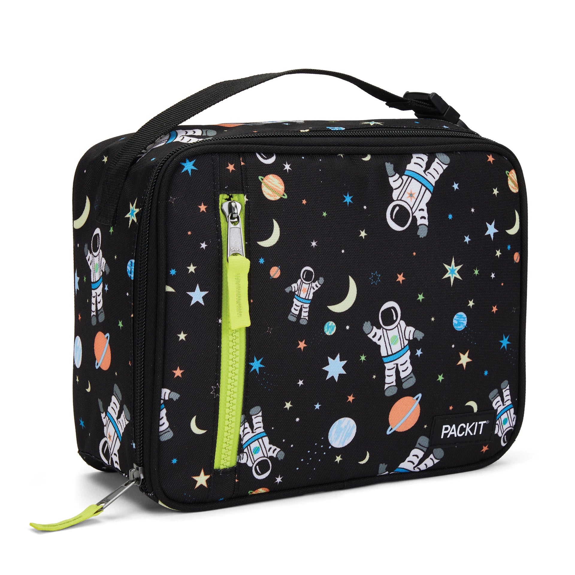 PackIt Freezable Lunch Bag Cooler Box- Keep Food/ Drinks Cold Spaceman 72042