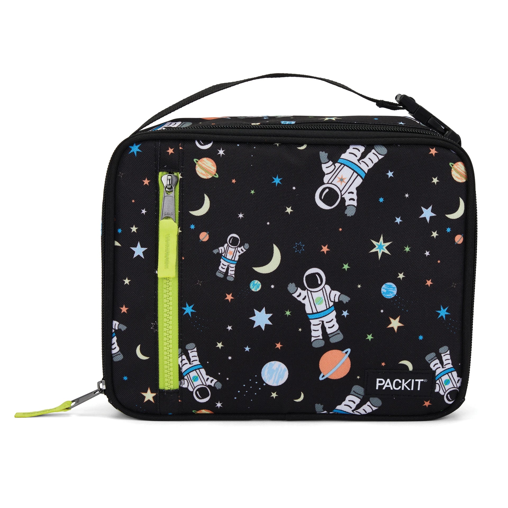 PackIt Freezable Lunch Bag Cooler Box- Keep Food/ Drinks Cold Spaceman 72042