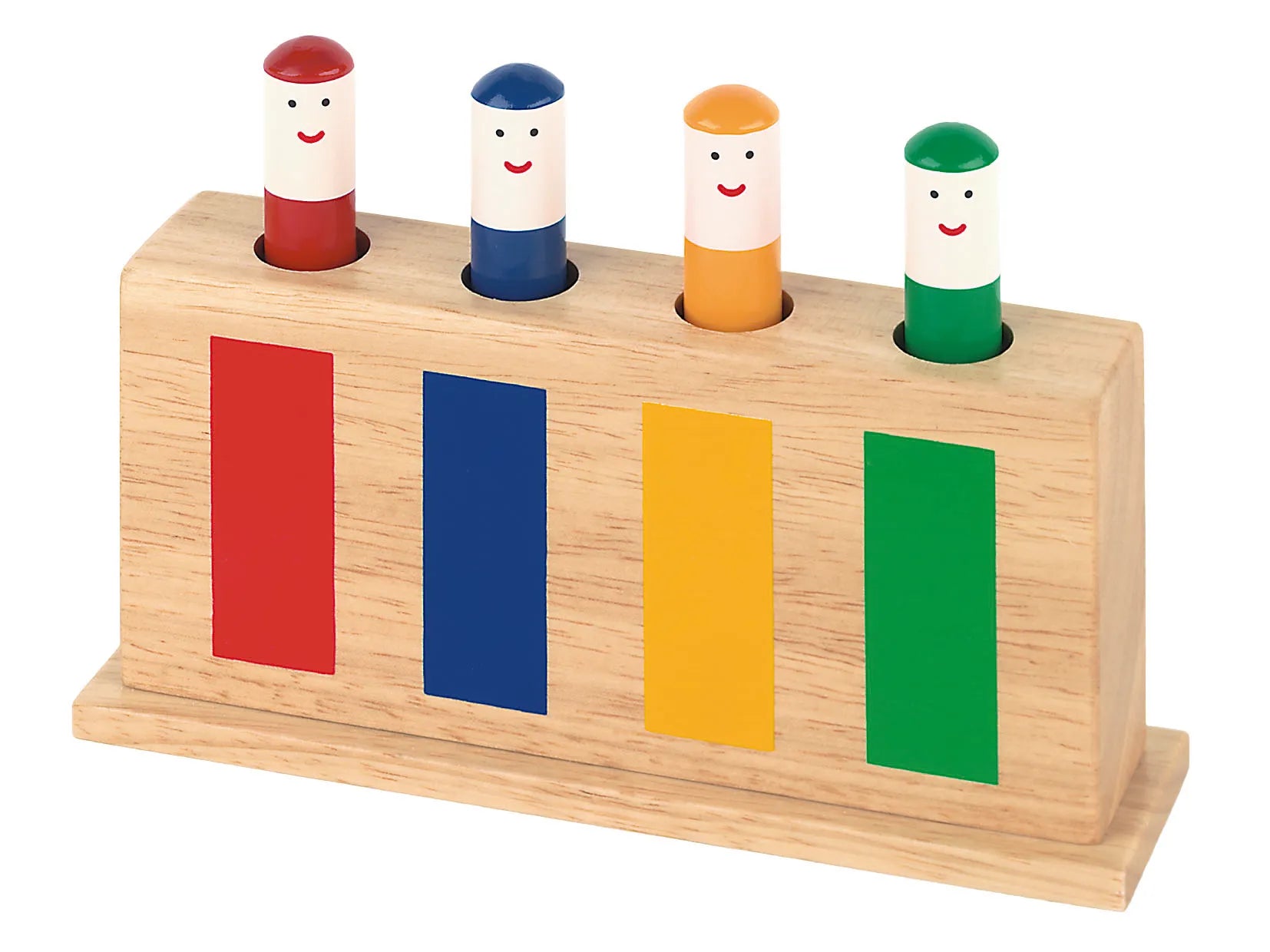 Galt Kids Wooden Pop- Up Toy  Pretend Play– Interactive Fine Motor/ Hand Eye Coordination GN0138