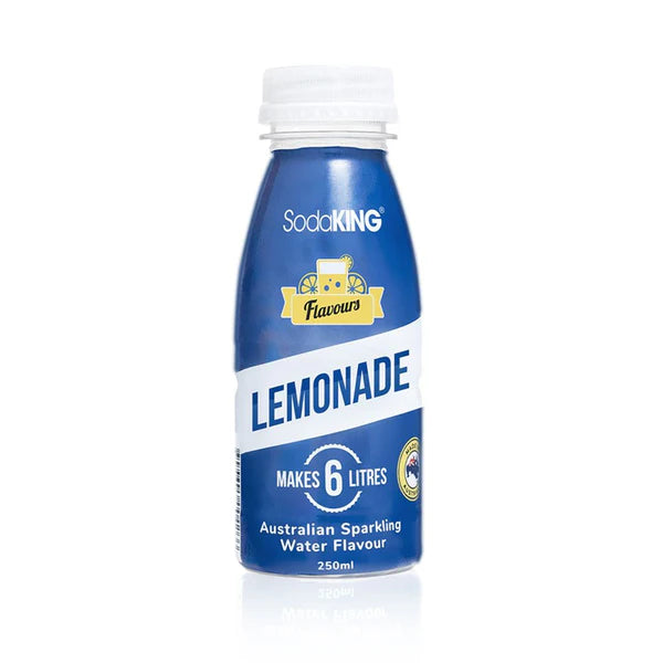 SodaKing Classic Lemonade Sparkling Syrup Soda Water Drink Mix- Makes 6 Litres