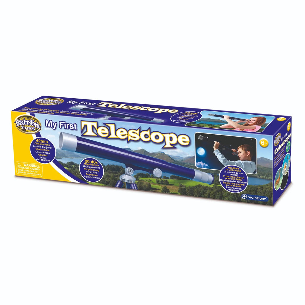 Brainstorm Toys Kids My First Telescope Pretend Play- Viewing Scenary/ Wildlife BRSE2071