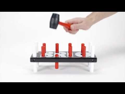 Brio Classic Wooden Kids Pounding Bench Toy Pretend Play- Hands On Play/ Entertainment Fun 30515
