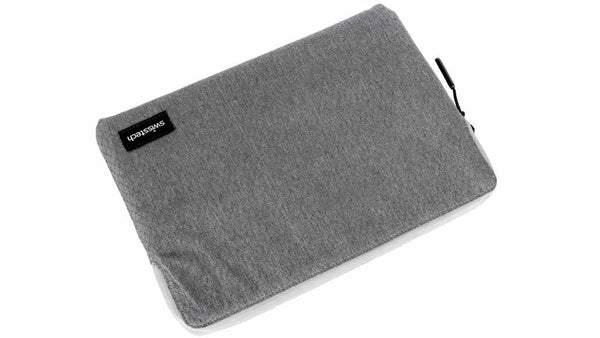 SwissTech 12-Inch 12" Laptop Sleeve Case Bag Plush- Slim Profile Lightweight Design Charcoal