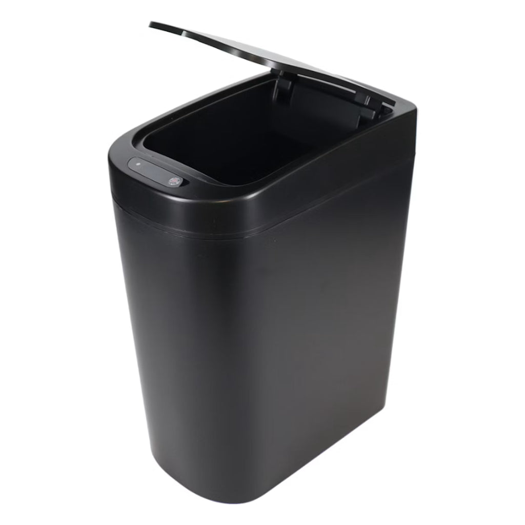 White Magic 7L Litre Smart Motion Sensor Bathroom Bin- Touch-Free/ Motion Detection Black